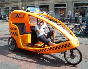 Бизнес на велотакси по немецкой технологии. Техника и новшества, фантастический  дизайн