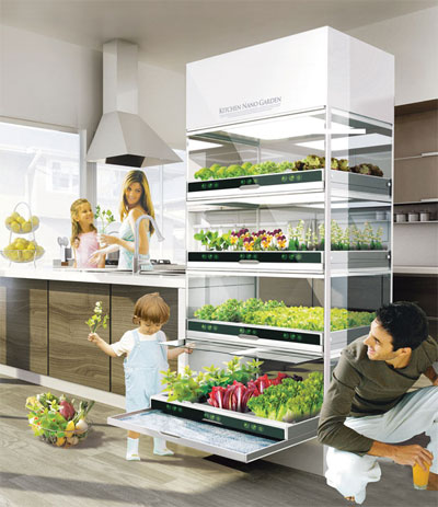 Идеи домашнего бизнеса. Огород в шкафу, или Гидропоника на кухне