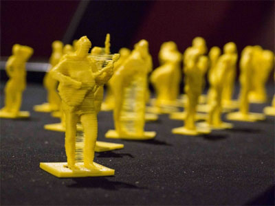 Персонализированные фигурки, сделанные на 3D принтере
