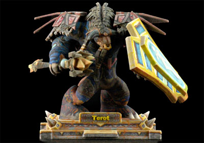 3D герой World of Warcraft