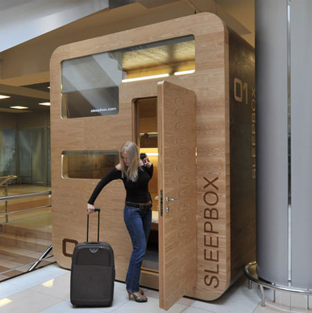 Идея бизнеса. Спальные капсулы для хостелов. Первый Sleepbox в аэропорту Шереметьево451450